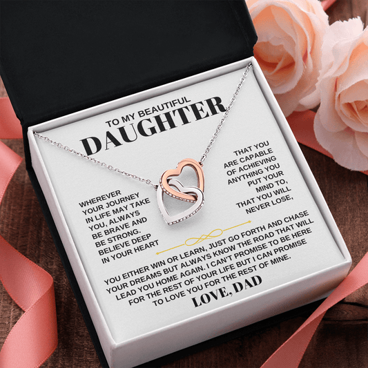 Jewelry To My Beautiful Daughter - Love Dad - Beautiful Gift Set - SS200