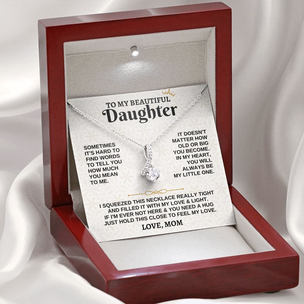 Jewelry To My Beautiful Daughter - Love Mom - Beautiful Gift Set - SS275