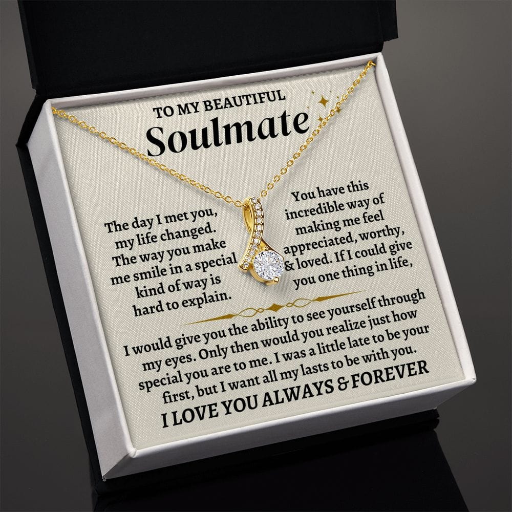 Jewelry To My Beautiful Soulmate - Beautiful Gift Set - SS304V2