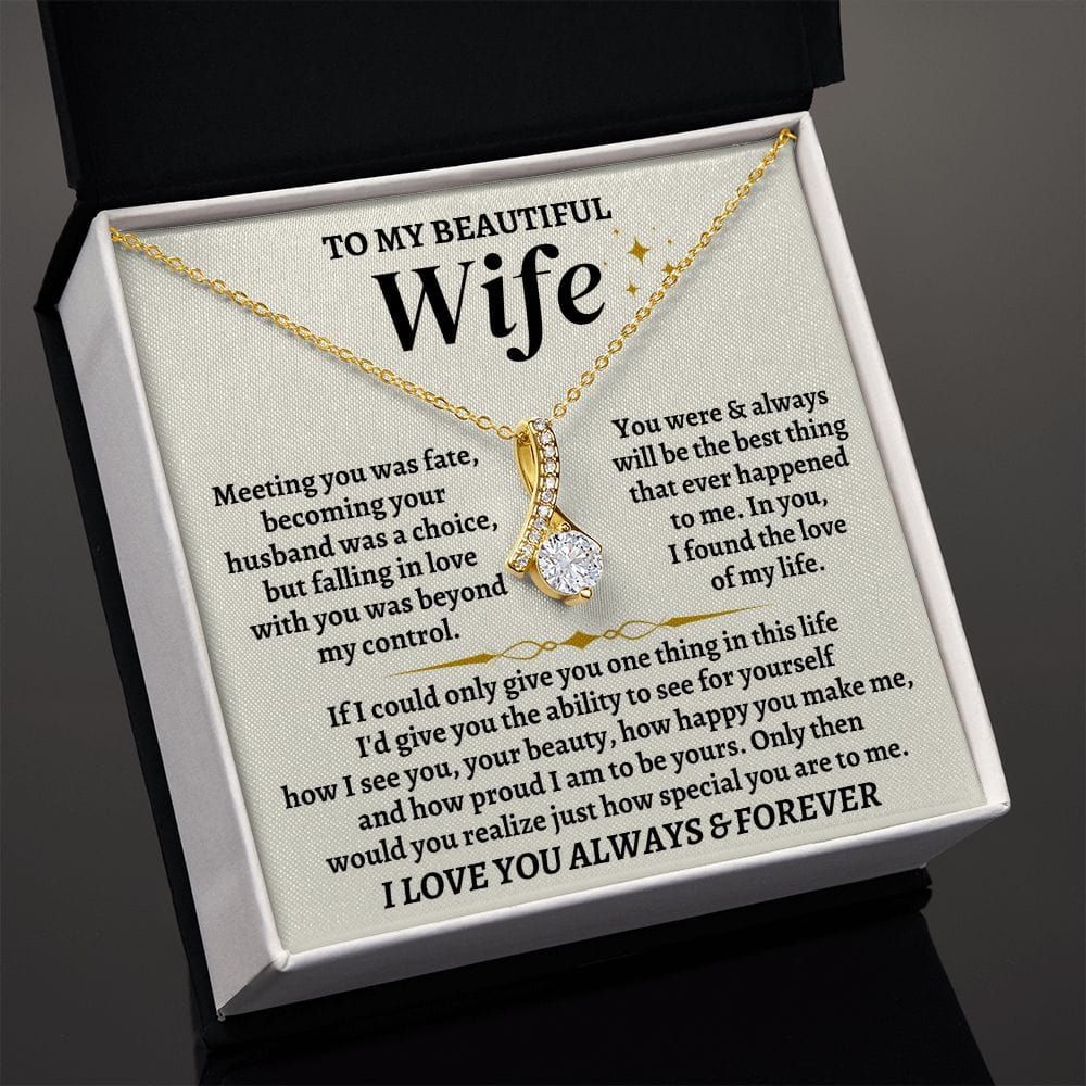 Jewelry To My Beautiful Wife - Beautiful Gift Set - SS323V2