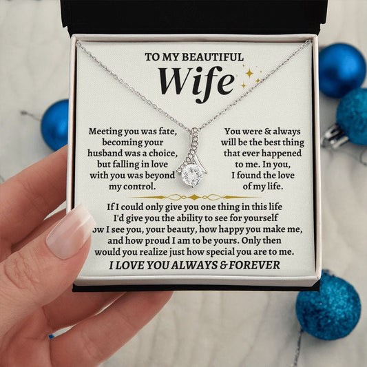 Jewelry To My Beautiful Wife - Beautiful Gift Set - SS323V2