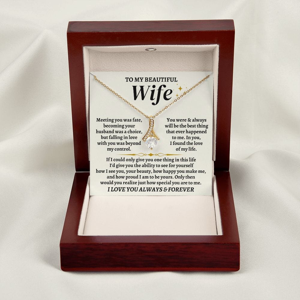 Jewelry To My Beautiful Wife - Beautiful Gift Set - SS323V2