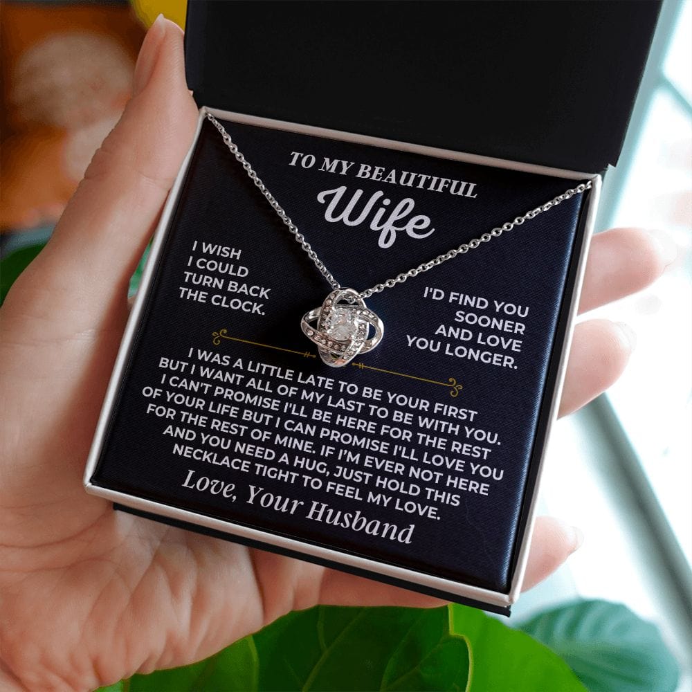 Jewelry To My Beautiful Wife - Love Knot Gift Set - SS468