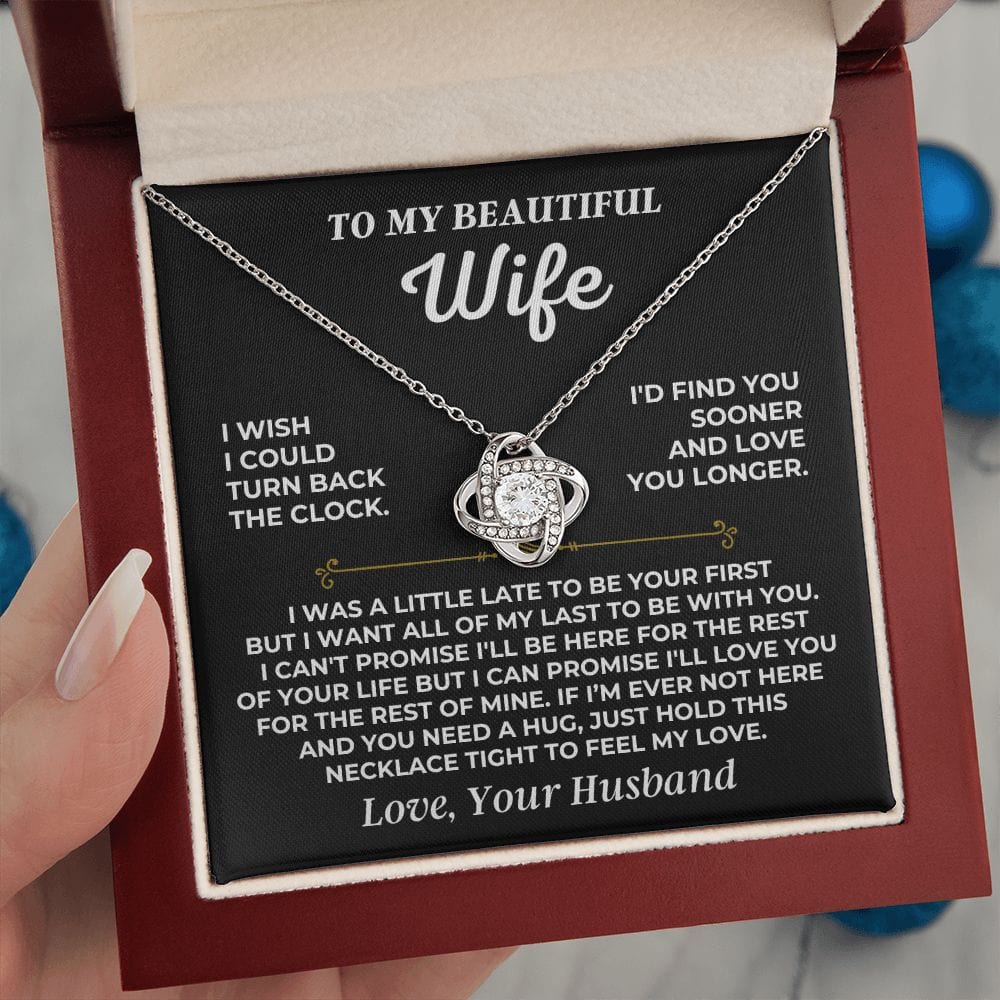 Jewelry To My Beautiful Wife - Love Knot Gift Set - SS468