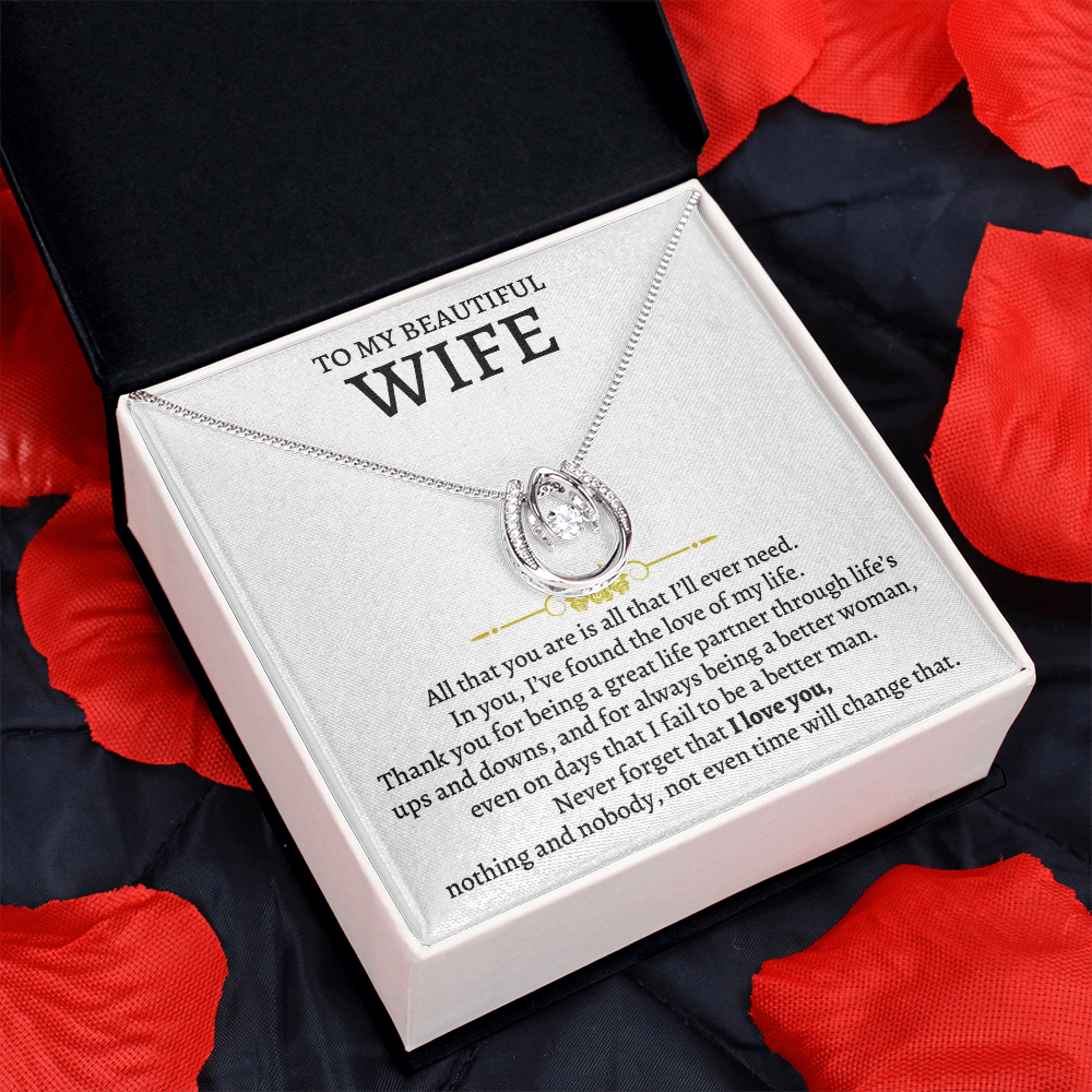 Jewelry To My Beautiful Wife - Love Knot Gift Set - SS93
