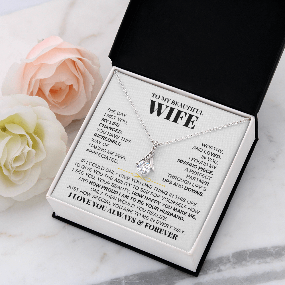 Jewelry To My Beautiful Wife - Special Gift Set - SS226