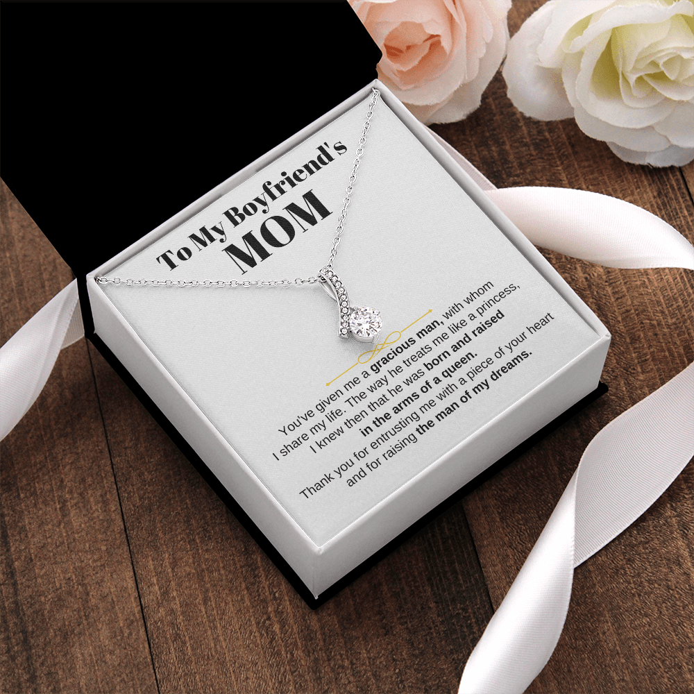 Jewelry To My Boyfriend's Mom - Beautiful Gift Set - SS186