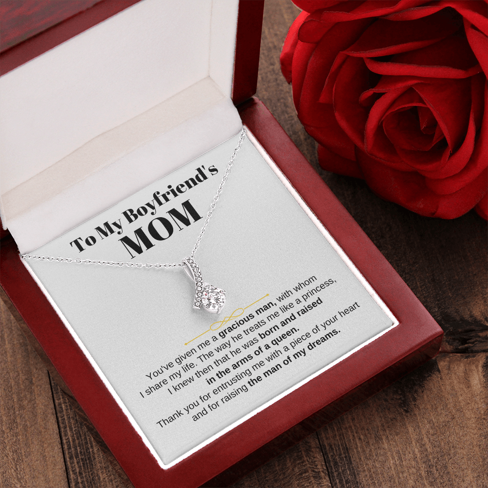 Jewelry To My Boyfriend's Mom - Beautiful Gift Set - SS186