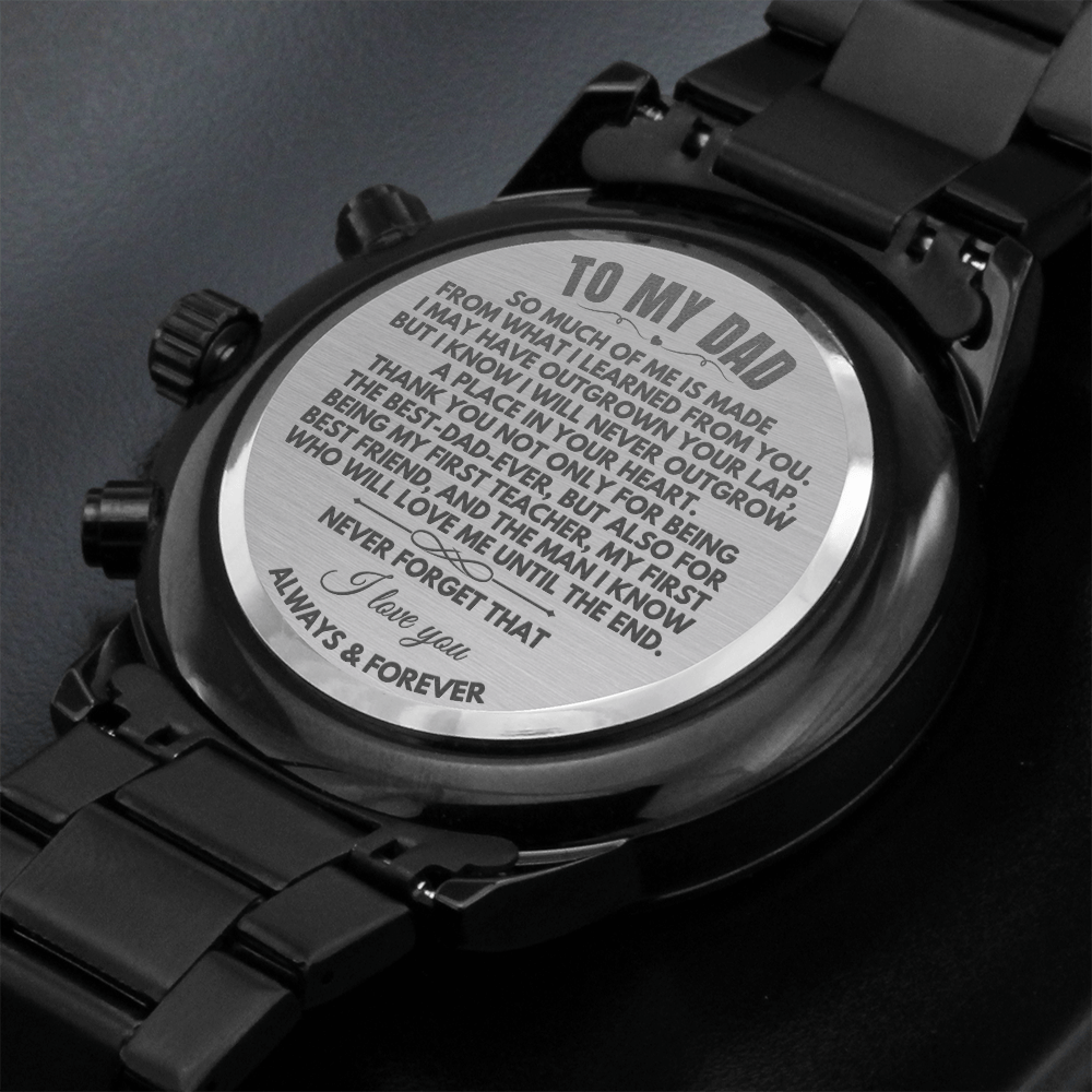Jewelry To My Dad - Engraved Premium Watch - SS198