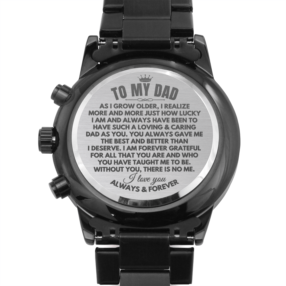 Jewelry To My Dad - Engraved Premium Watch - SS218
