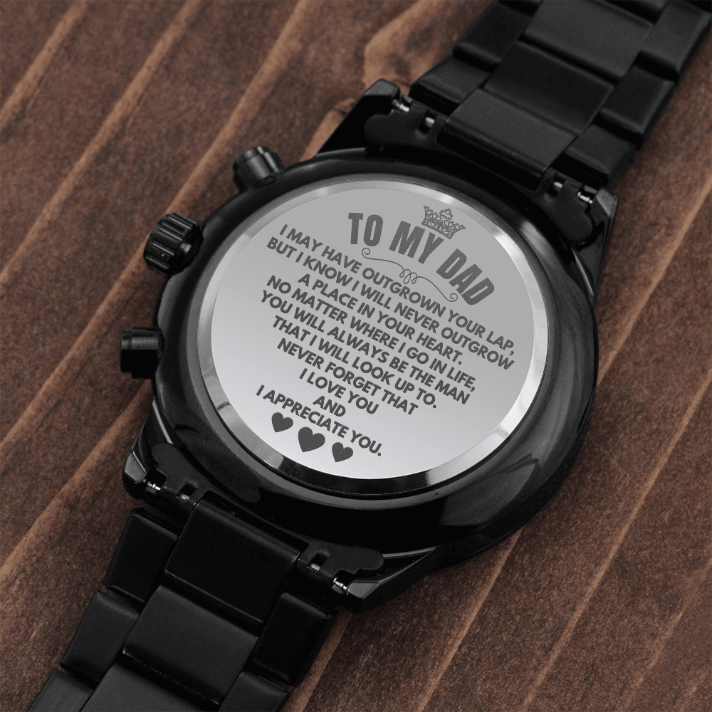 Jewelry To My Dad - The Man - Engraved Premium Watch - SS244