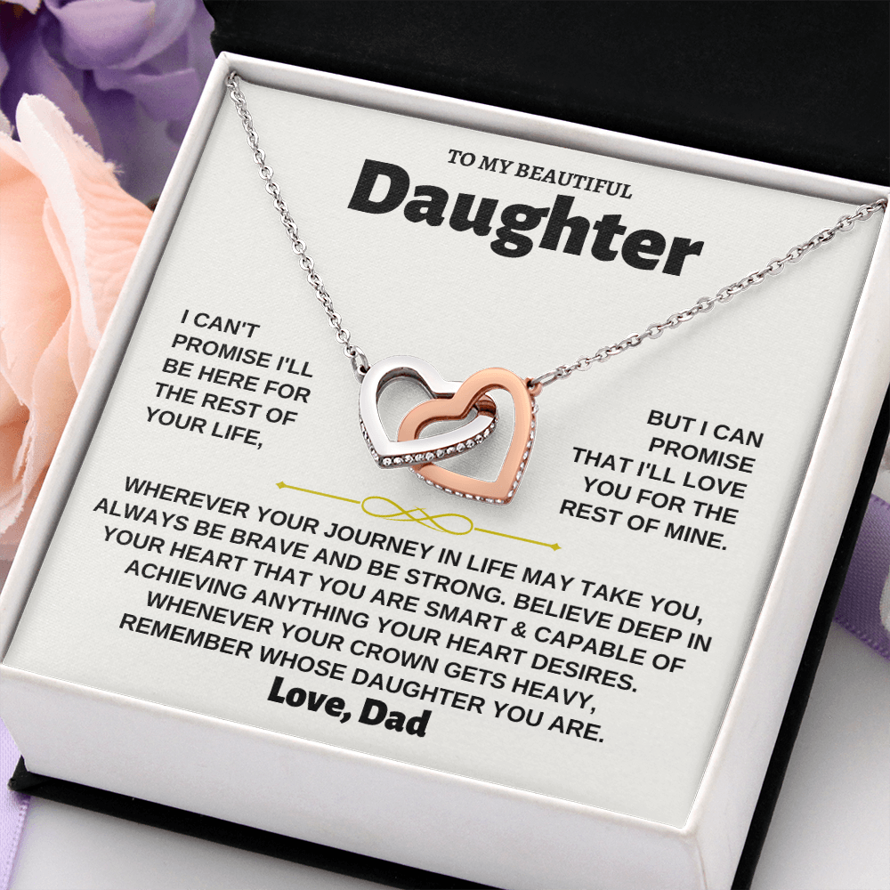 Jewelry To My Daughter - Love Dad - Beautiful Gift Set - SS117-D