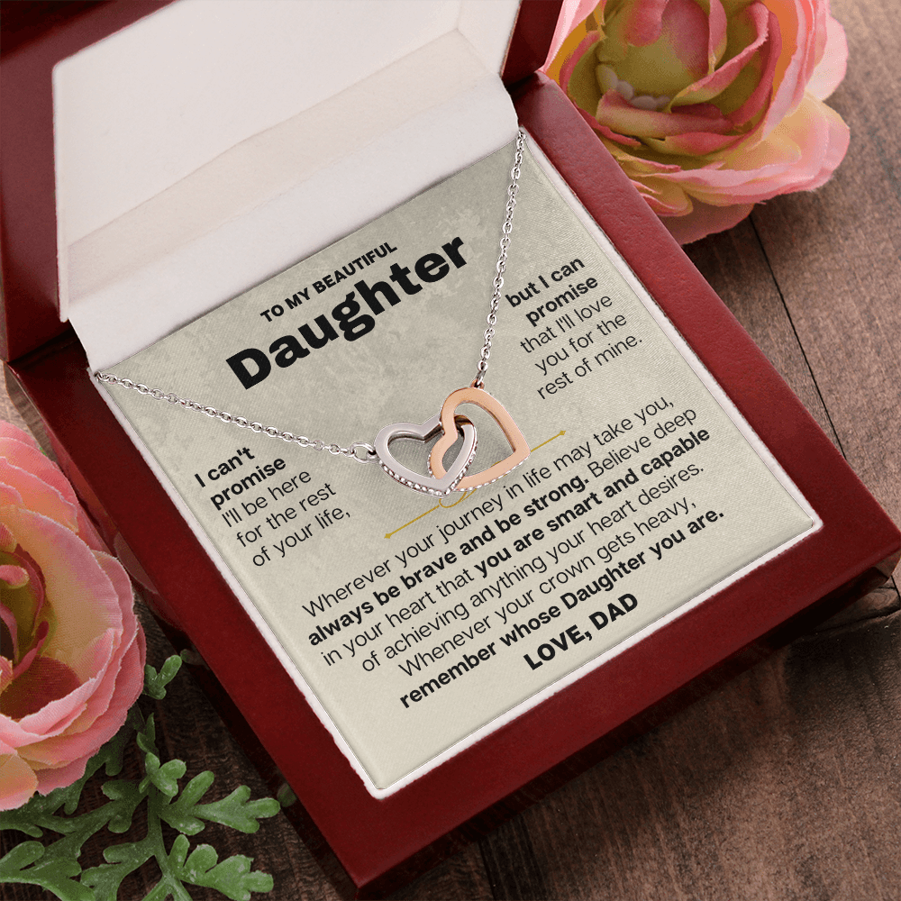 Jewelry To My Daughter - Love Dad - Beautiful Gift Set - SS117-DV2