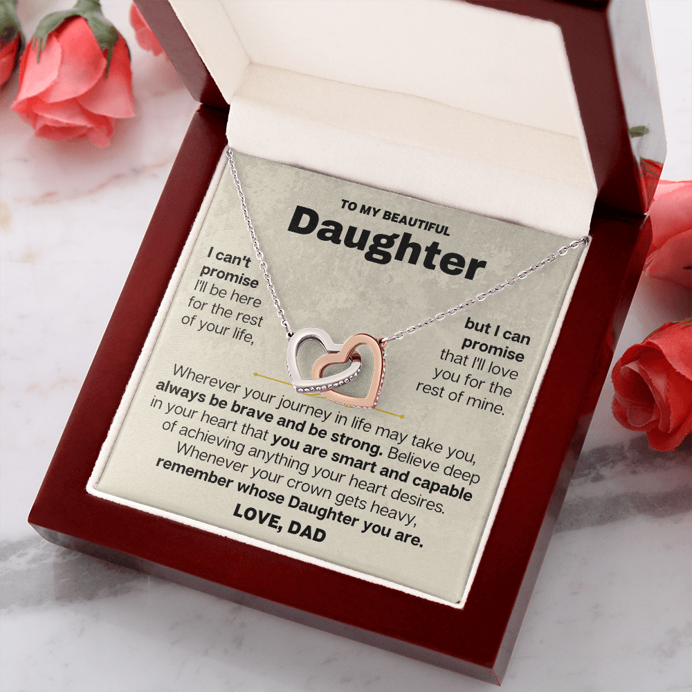 Jewelry To My Daughter - Love Dad - Beautiful Gift Set - SS117-DV2