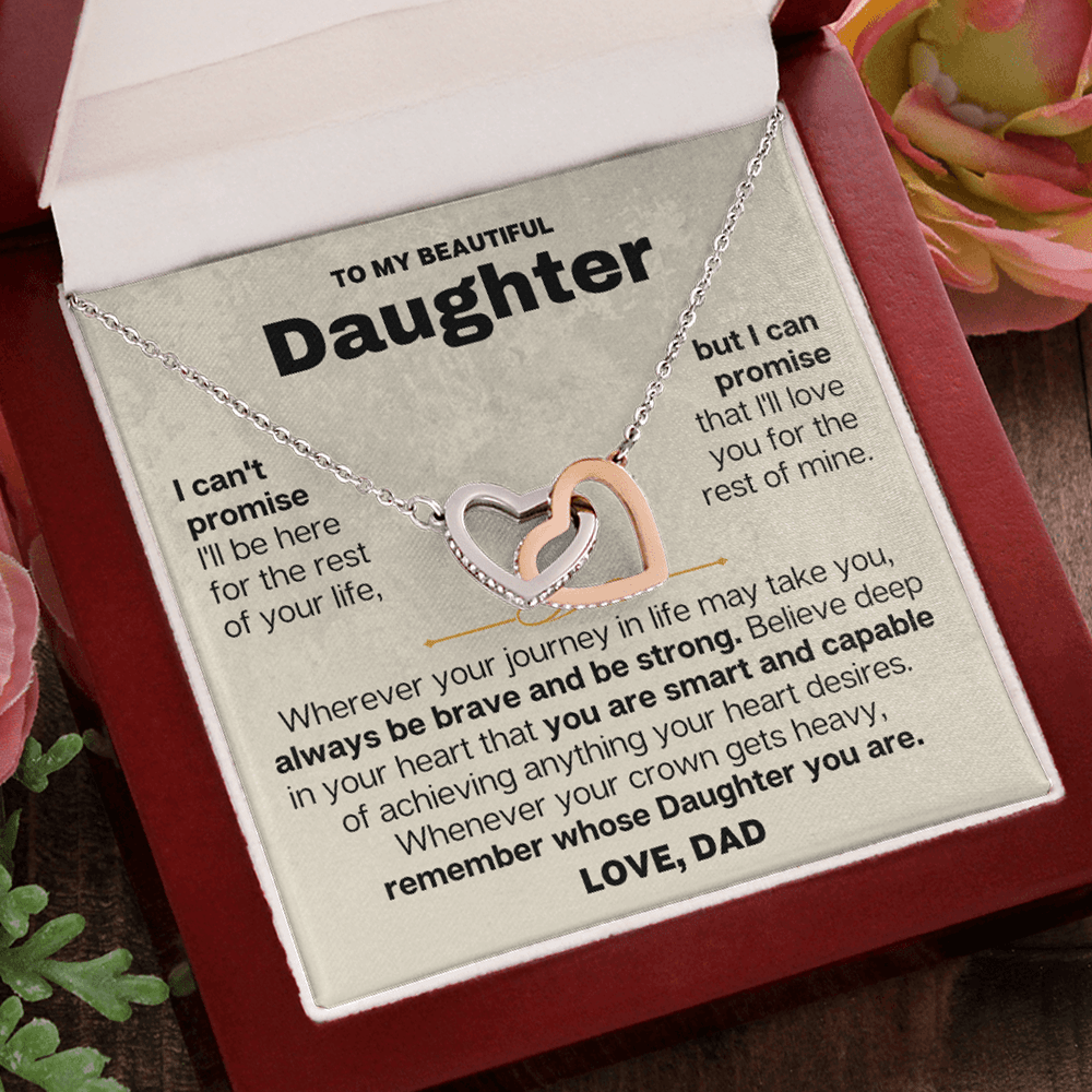 Jewelry To My Daughter - Love Dad - Beautiful Gift Set - SS117-DV2