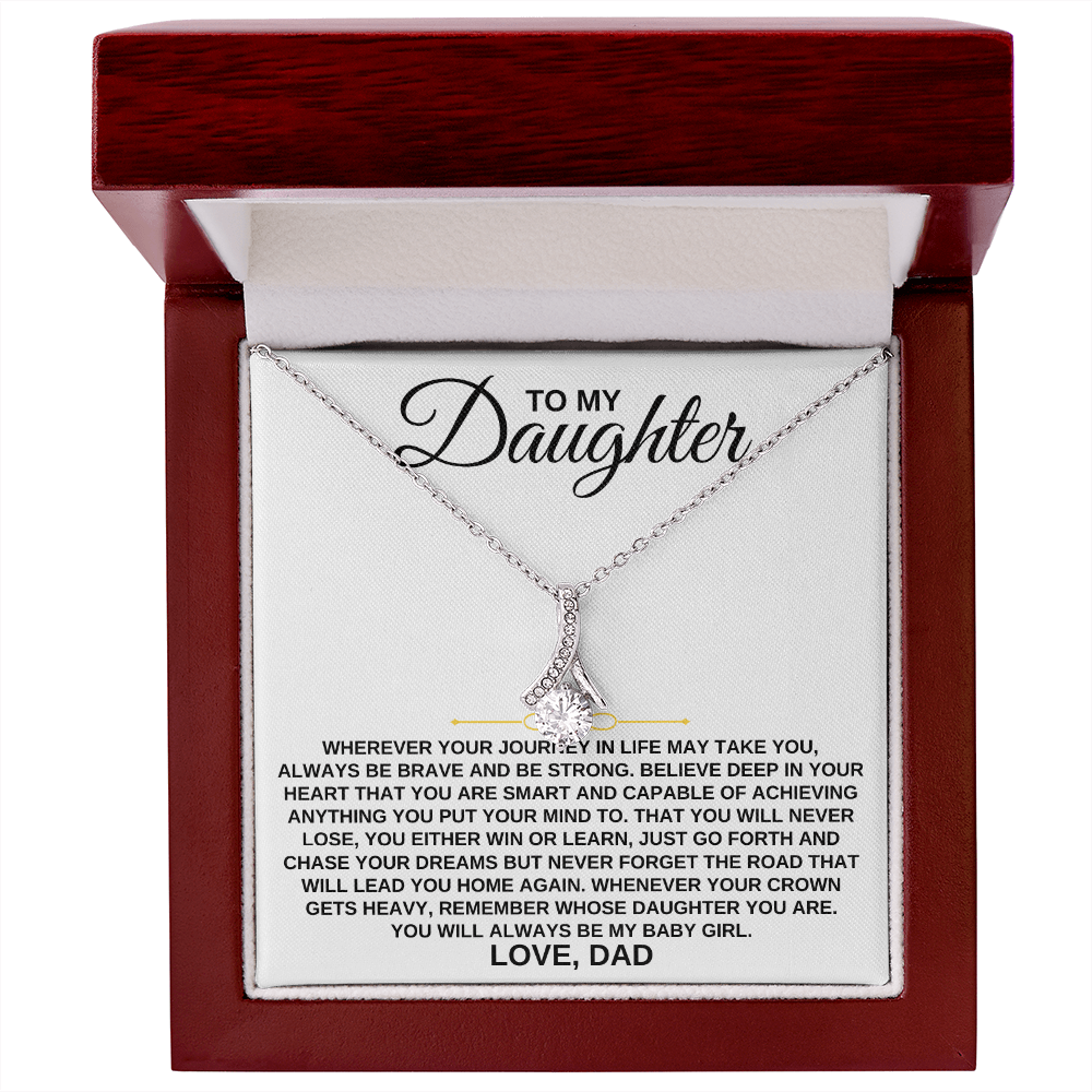 Jewelry To My Daughter - Love Dad - Beautiful Gift Set - SS204