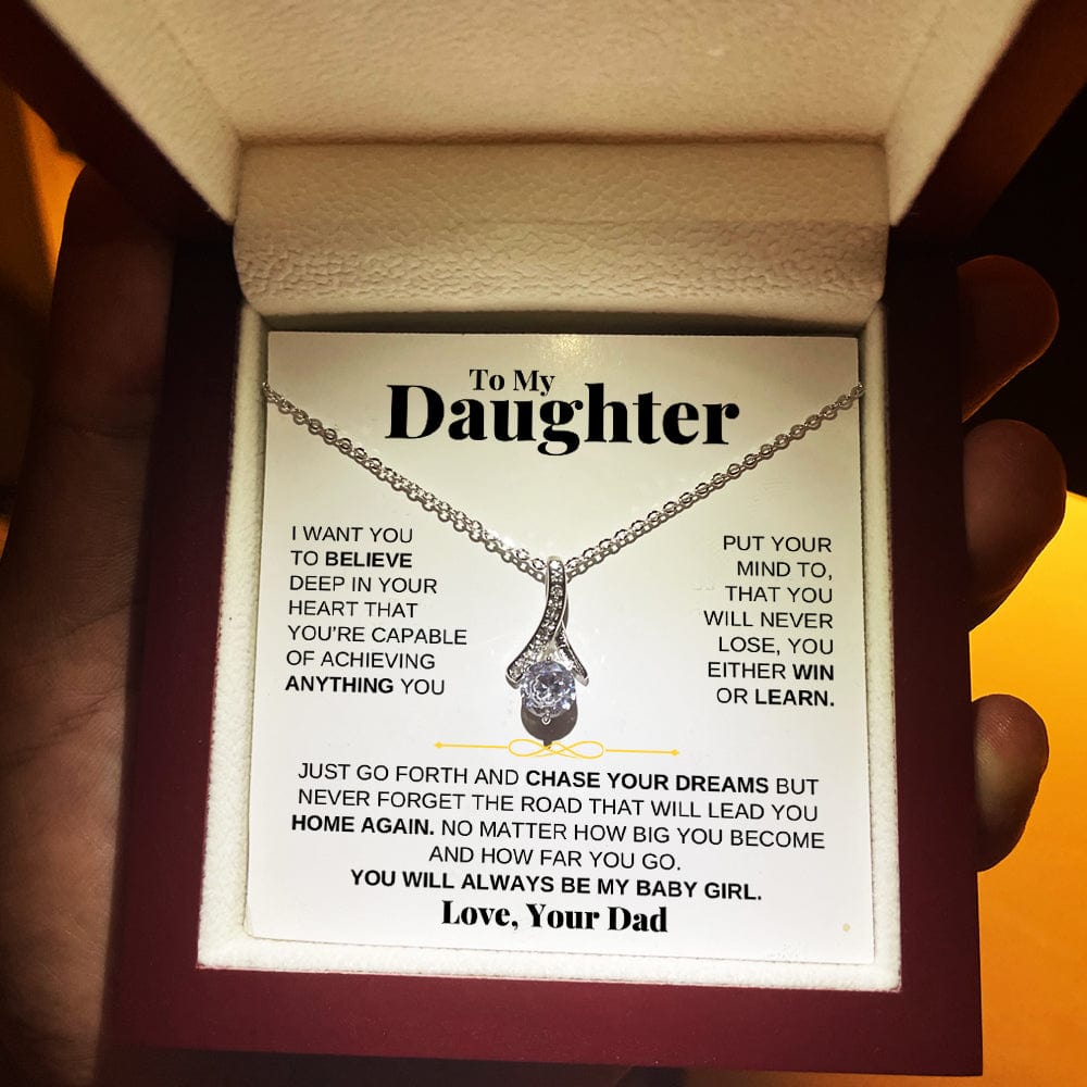 Jewelry To My Daughter - Love Dad - Beautiful Gift Set - SS205