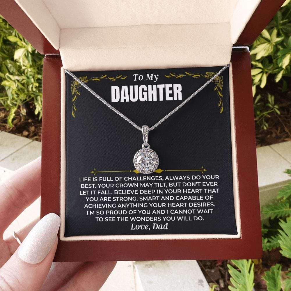 Jewelry To My Daughter - Love Dad - Capable Of Anything - Beautiful Gift Set - SS425