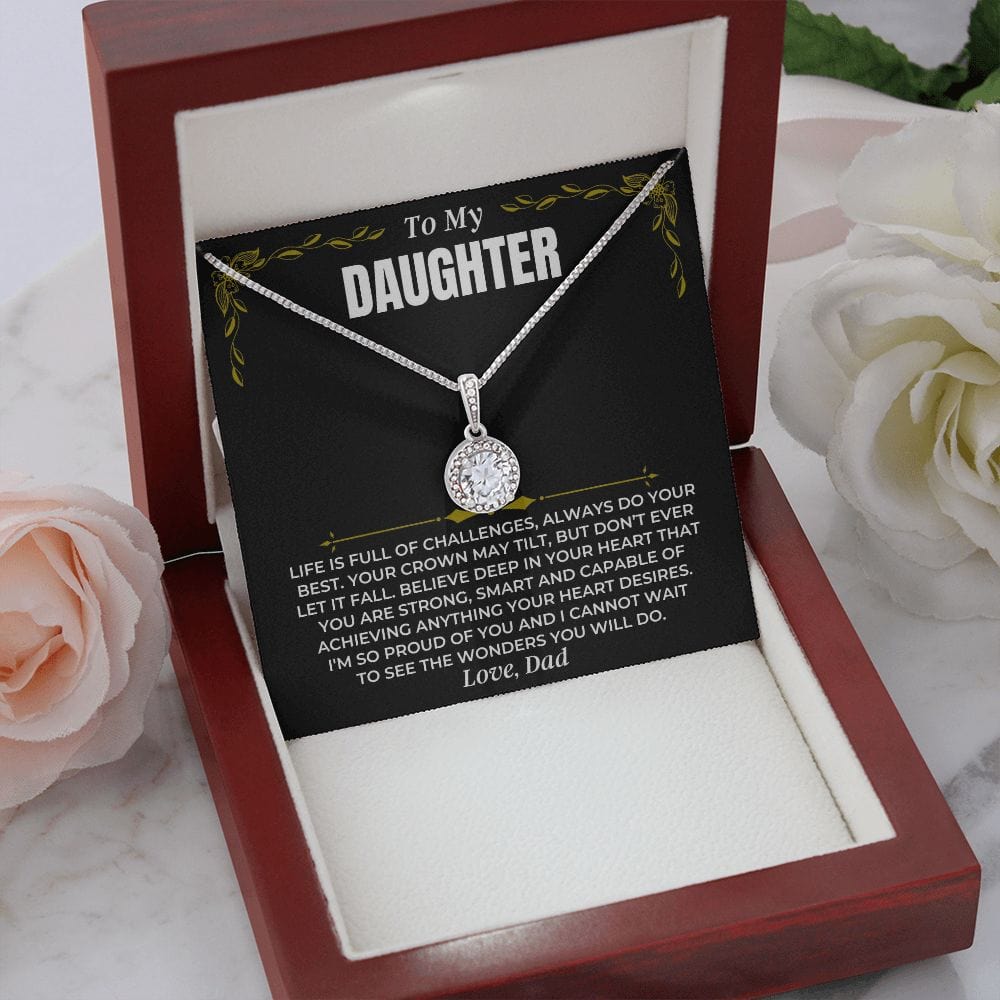 Jewelry To My Daughter - Love Dad - Capable Of Anything - Beautiful Gift Set - SS425