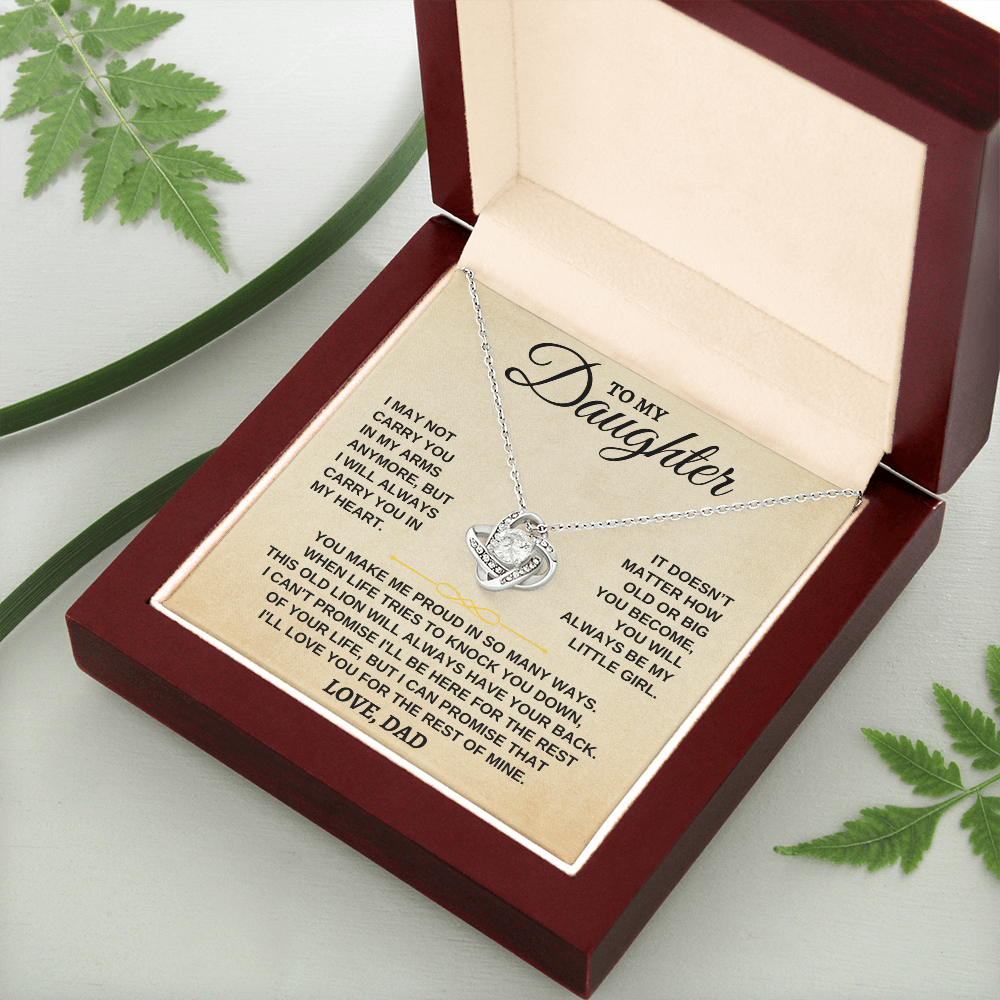 Jewelry To My Daughter - Love Dad - Necklace Gift Set - SS271