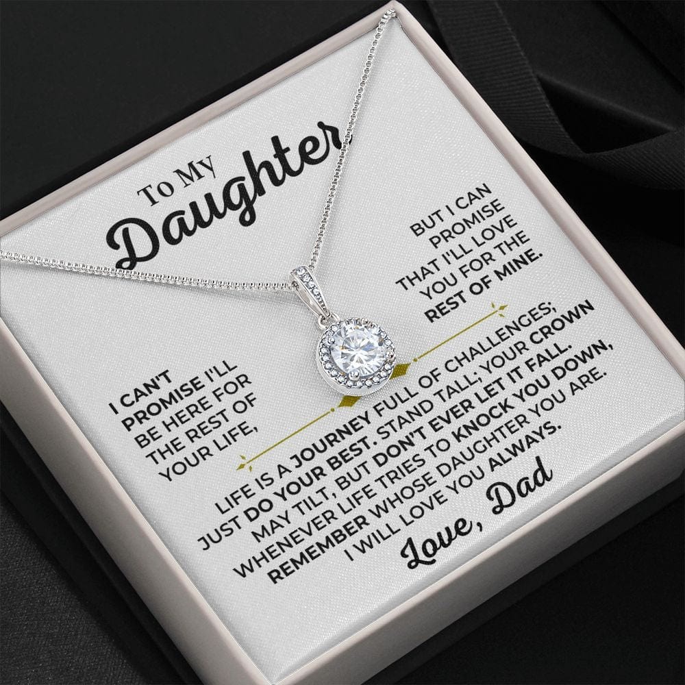 Jewelry To My Daughter - Love Dad - Rest Of Mine - Beautiful Gift Set - SS433D