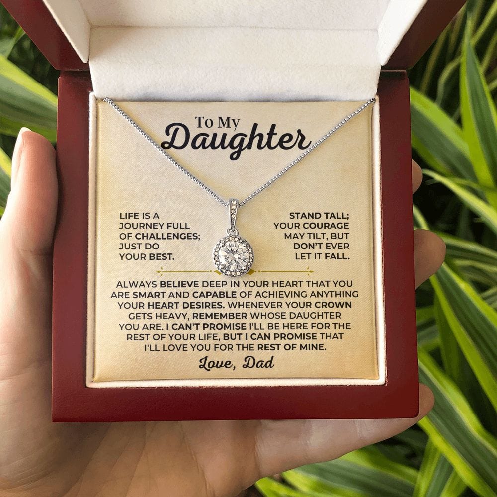 Jewelry To My Daughter - Love Dad - Rest Of Mine - Beautiful Gift Set - SS438D