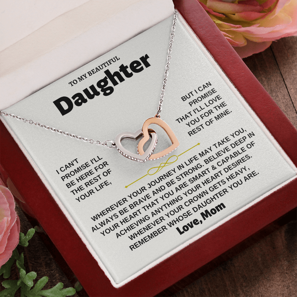 Jewelry To My Daughter - Love Mom - Beautiful Gift Set - SS117-M