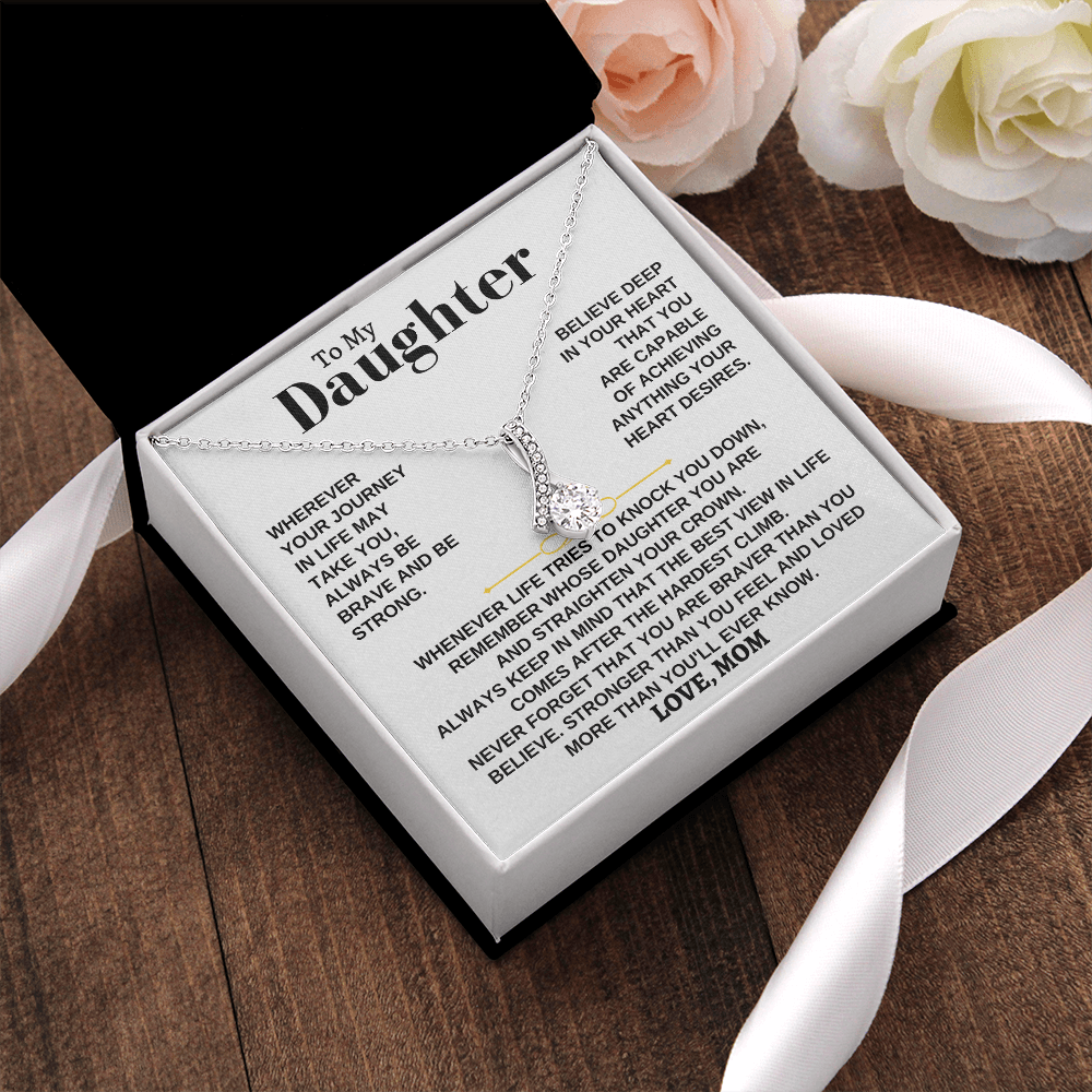 Jewelry To My Daughter - Love, Mom - Beautiful Gift Set - SS158