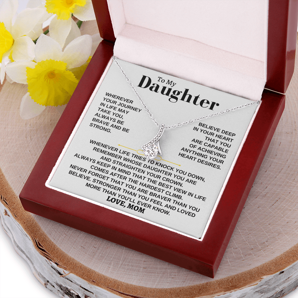 Jewelry To My Daughter - Love, Mom - Beautiful Gift Set - SS158
