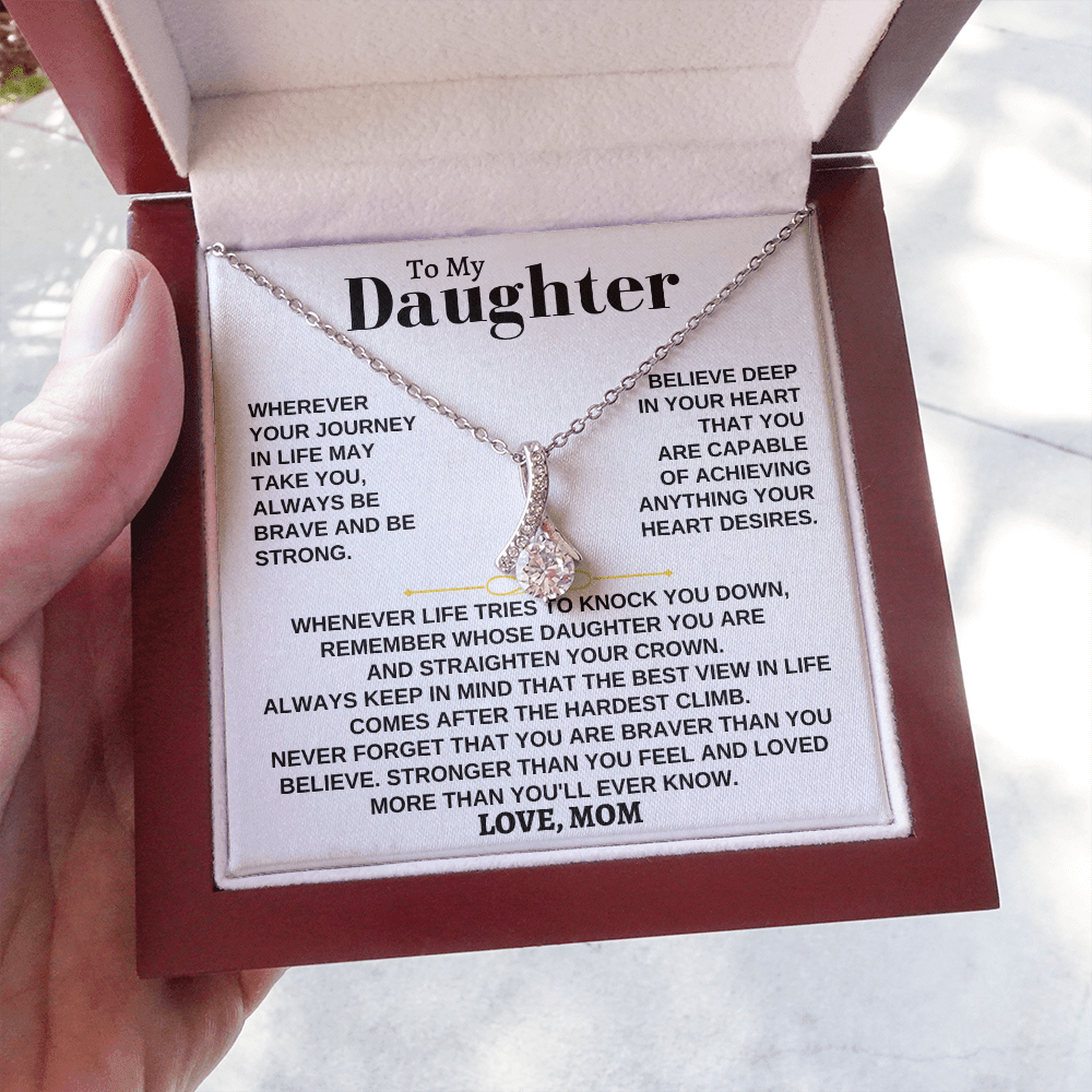 Jewelry To My Daughter - Love, Mom - Beautiful Gift Set - SS158