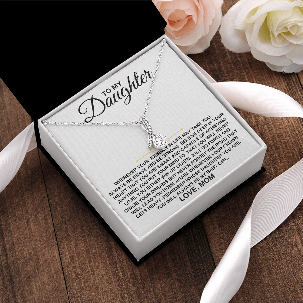 Jewelry To My Daughter - Love Mom - Beautiful Gift Set - SS204M