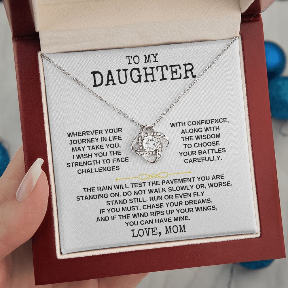 Jewelry To My Daughter - Love Mom - Meaningful Gift Set - SS379
