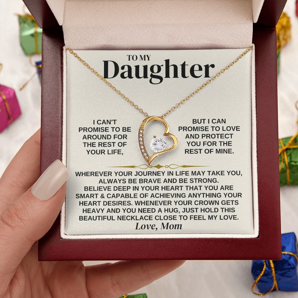 Jewelry To My Daughter - Love Mom - Necklace Gift Set - SS314