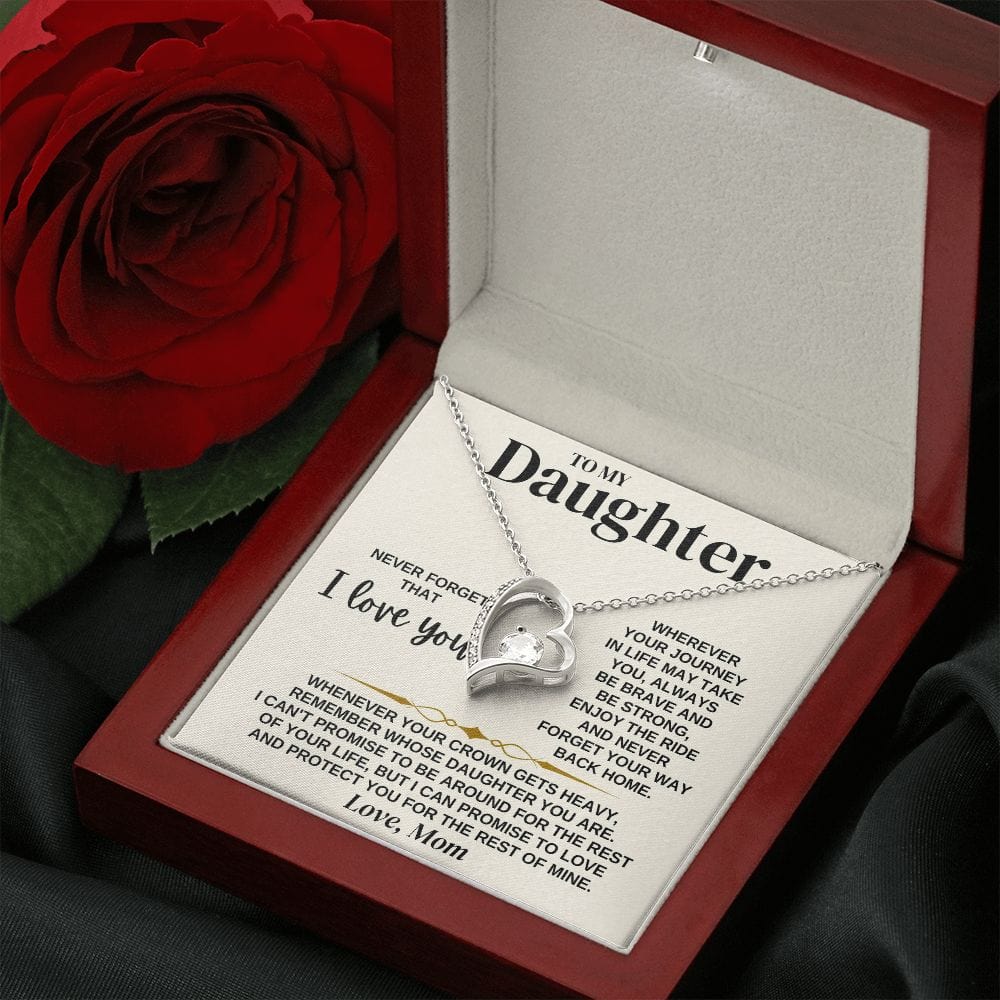 Jewelry To My Daughter - Love Mom - Necklace Gift Set - SS317