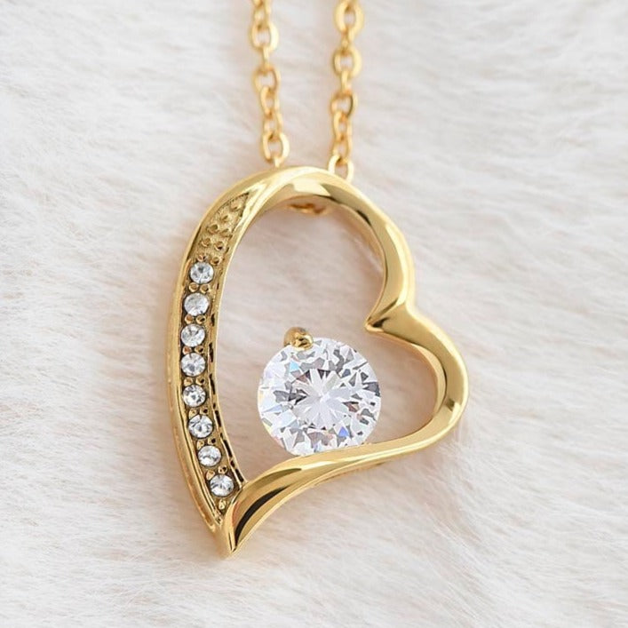 Jewelry To My Daughter - Love Mom - Necklace Gift Set - SS318M