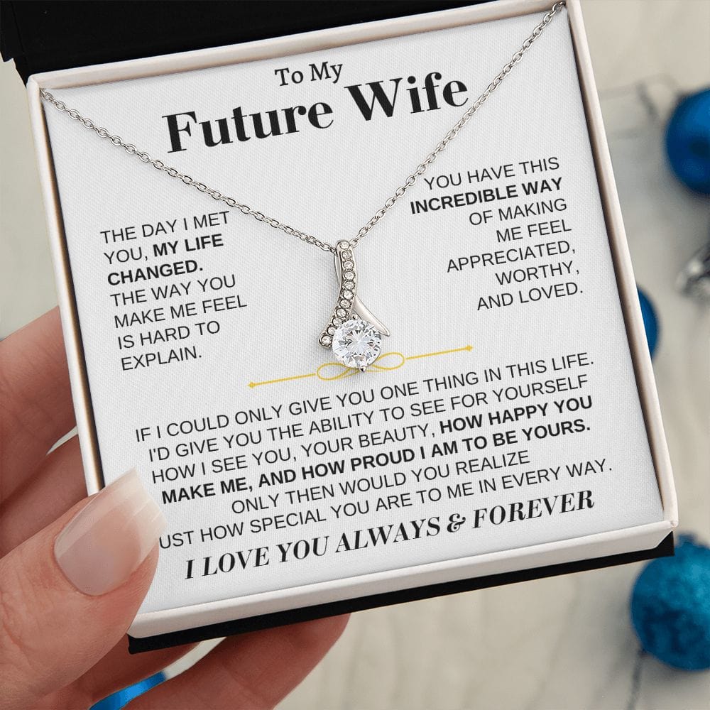 Jewelry To My Future Wife - Beautiful Gift Set - SS162