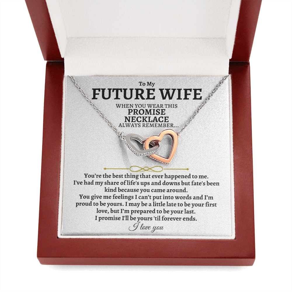Jewelry To My Future Wife - Intertwined Hearts Gift Set - SS81