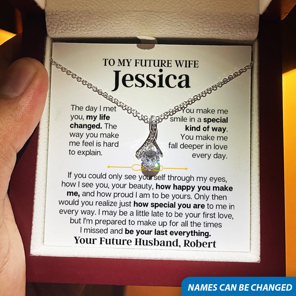 Jewelry To My Future Wife - Personalized Gift Set - SS194