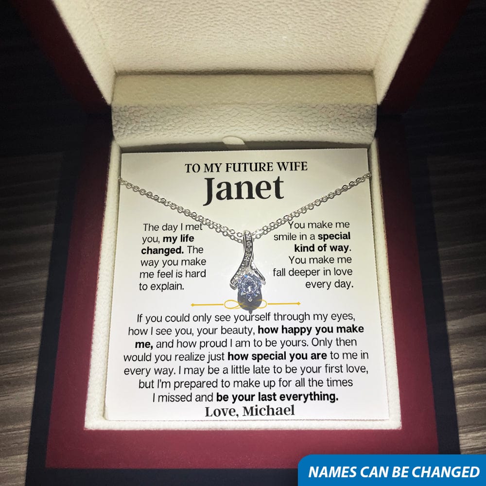 Jewelry To My Future Wife - Personalized Gift Set - SS194