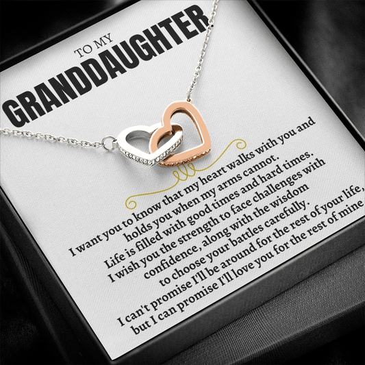 Jewelry To My Granddaughter - Beautiful Gift Set - SS68