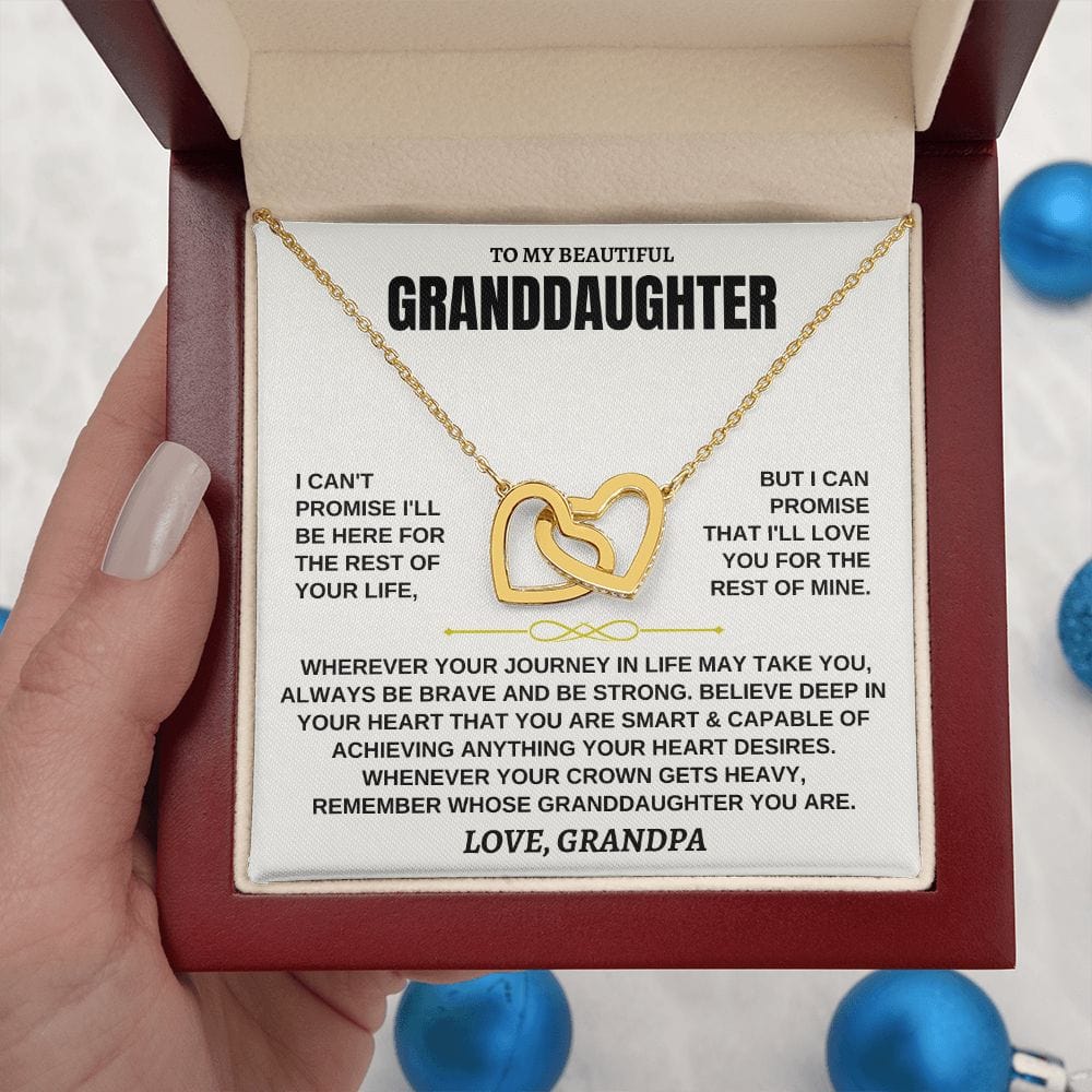 Jewelry To My Granddaughter - Interlocked Hearts Gift Set - SS117