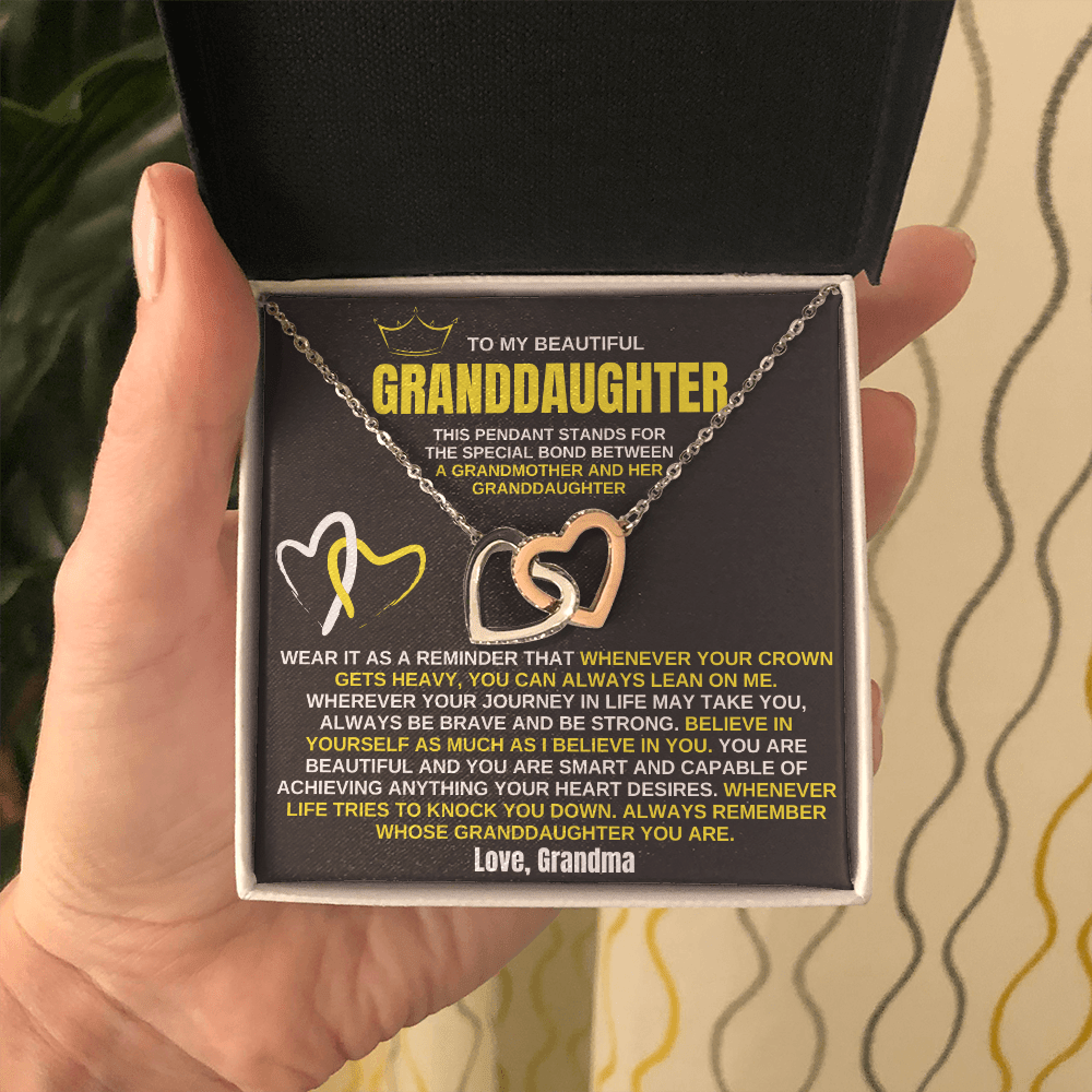 Jewelry To My Granddaughter - Love Grandma - Beautiful Gift Set - SS131