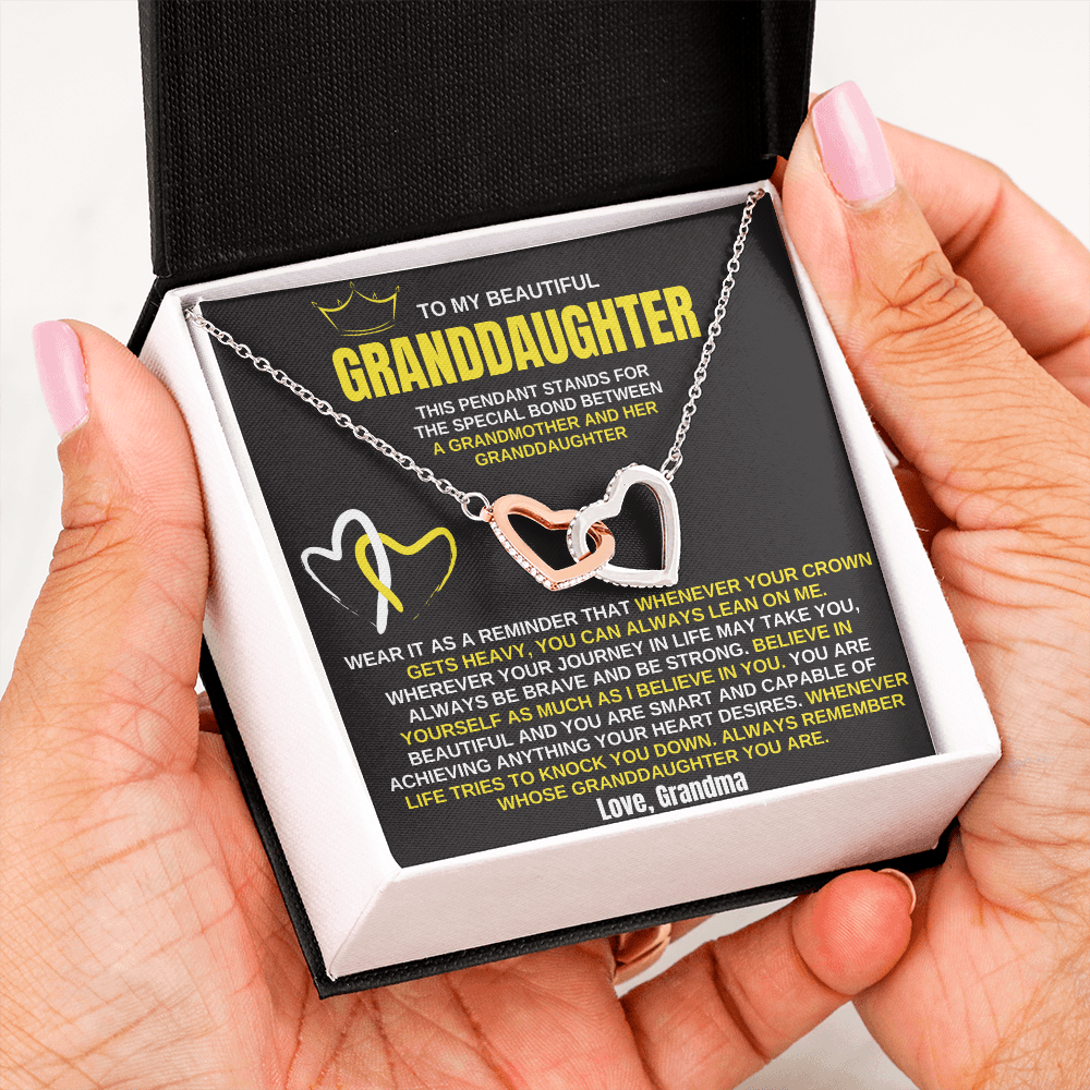 Jewelry To My Granddaughter - Love Grandma - Beautiful Gift Set - SS131