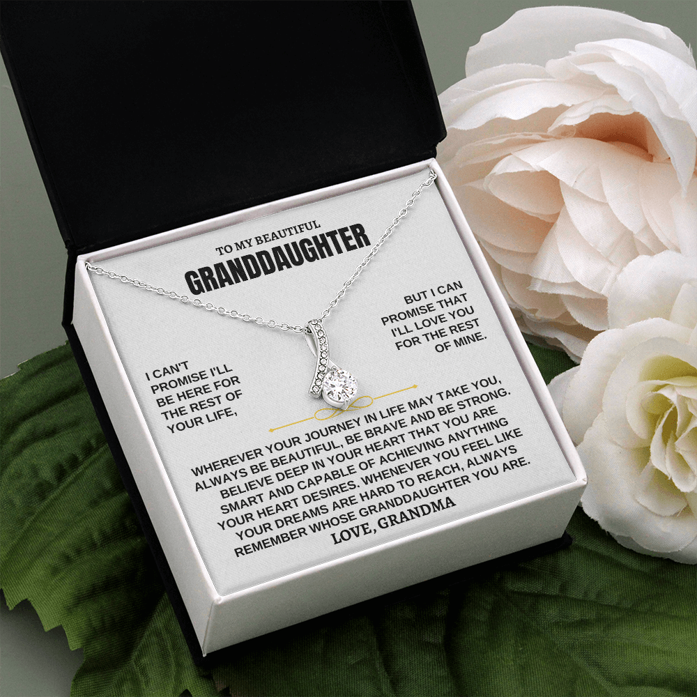 Jewelry To My Granddaughter - Love Grandma - Beautiful Gift Set - SS133