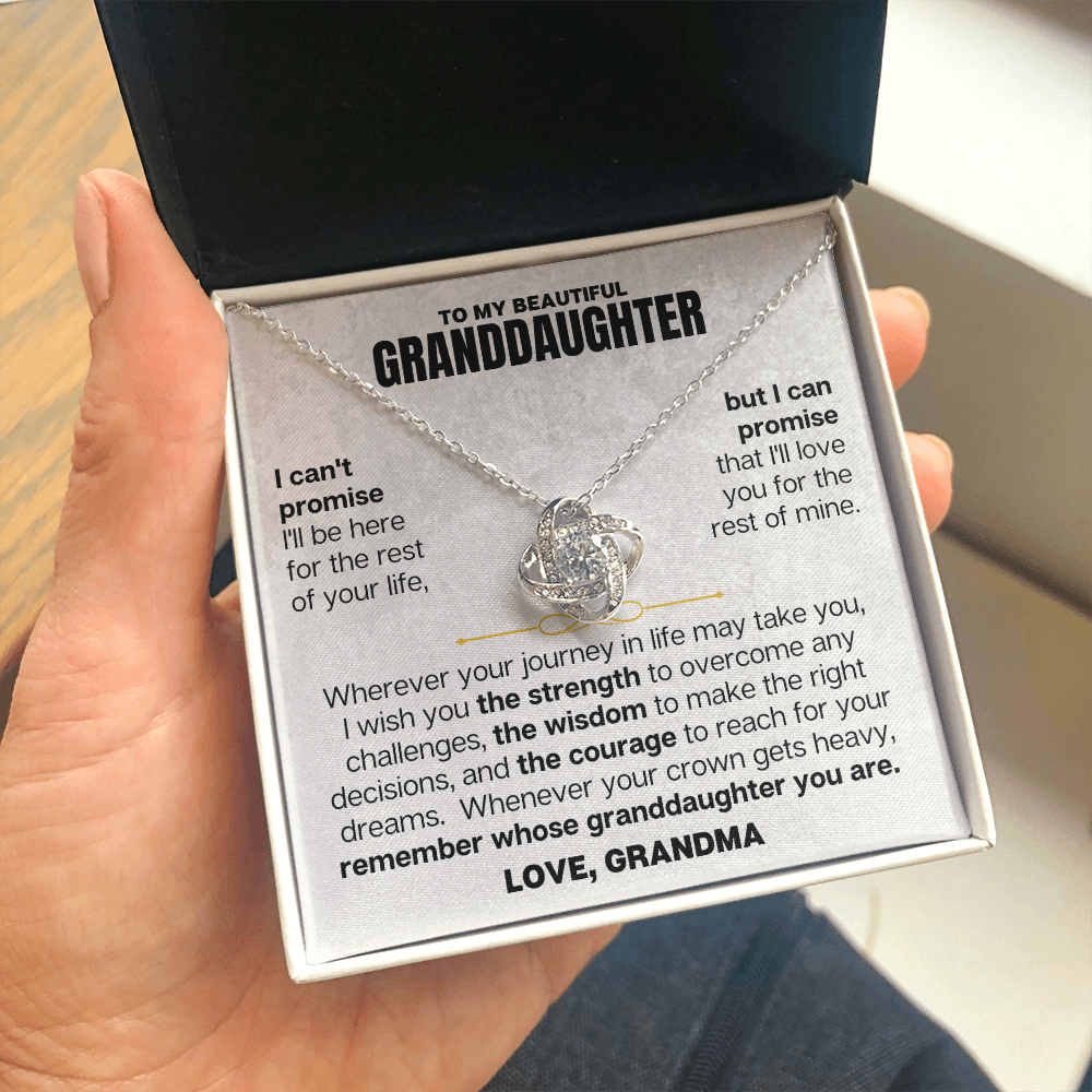 Jewelry To My Granddaughter - Love Grandma - Beautiful Gift Set - SS140