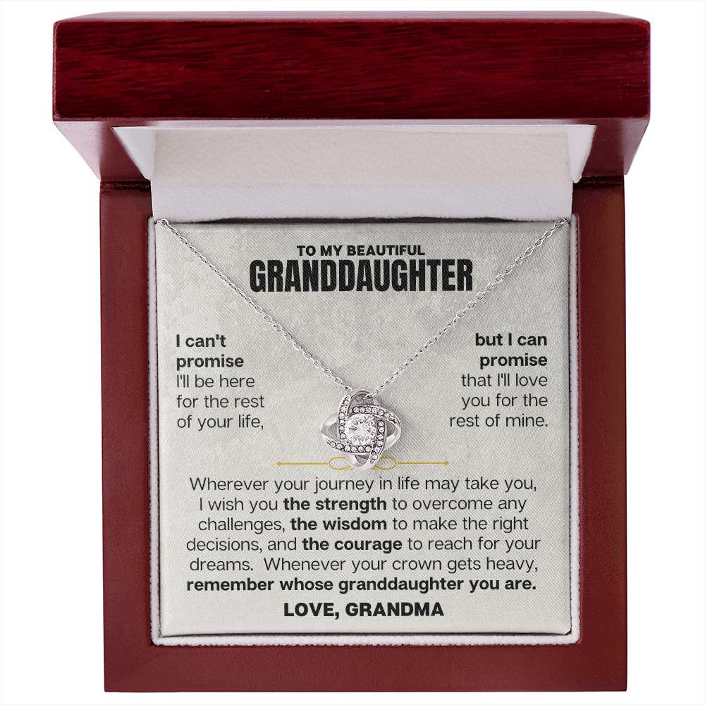 Jewelry To My Granddaughter - Love Grandma - Beautiful Gift Set - SS140