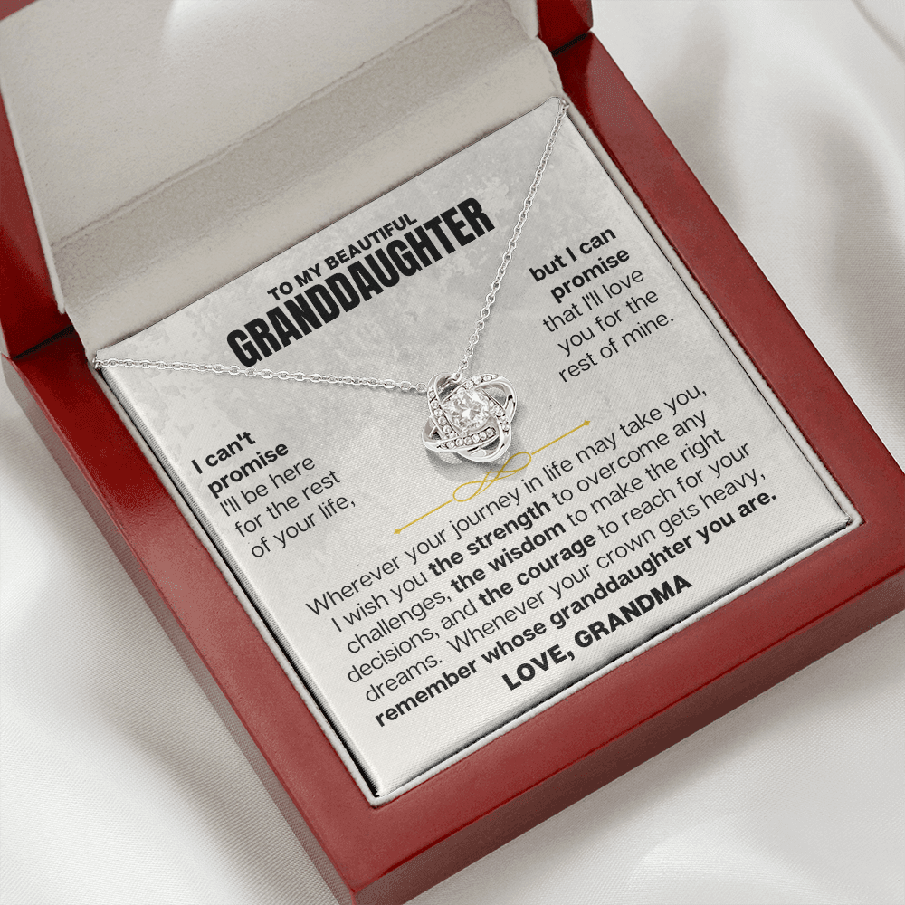 Jewelry To My Granddaughter - Love Grandma - Beautiful Gift Set - SS140