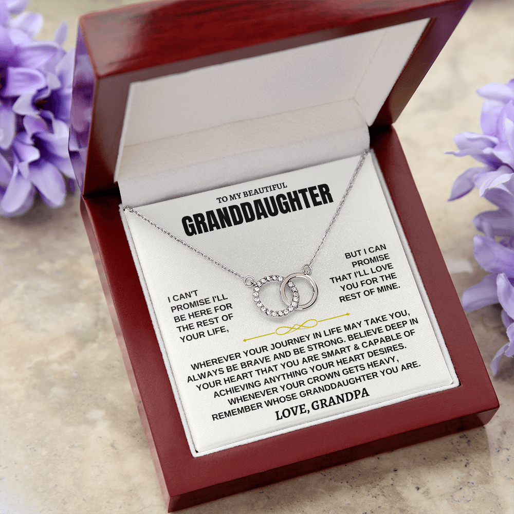 Jewelry To My Granddaughter - Love Grandpa - Beautiful Gift Set - SS117PP