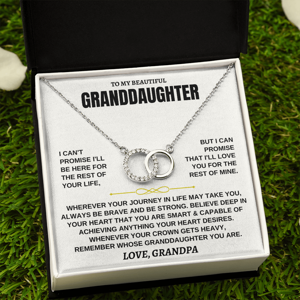 Jewelry To My Granddaughter - Love Grandpa - Beautiful Gift Set - SS117PP