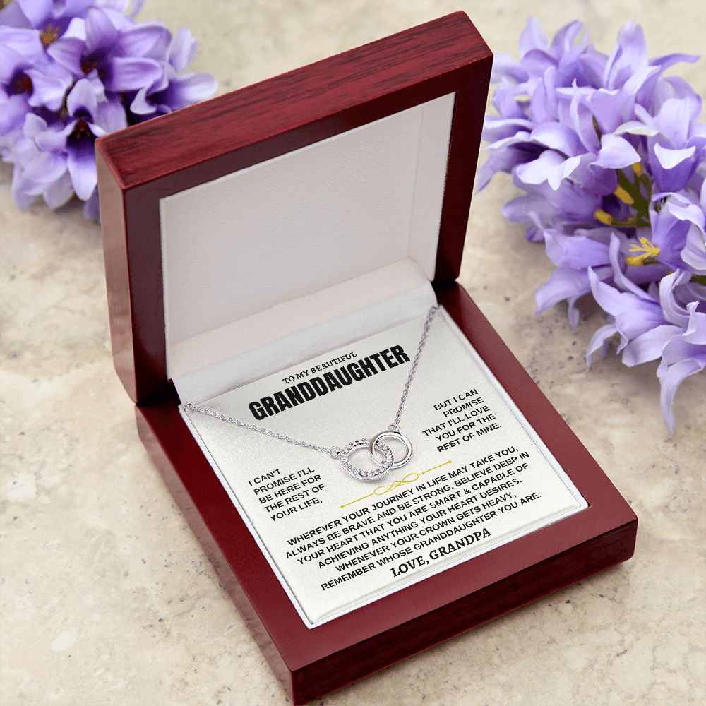 Jewelry To My Granddaughter - Love Grandpa - Beautiful Gift Set - SS117PP